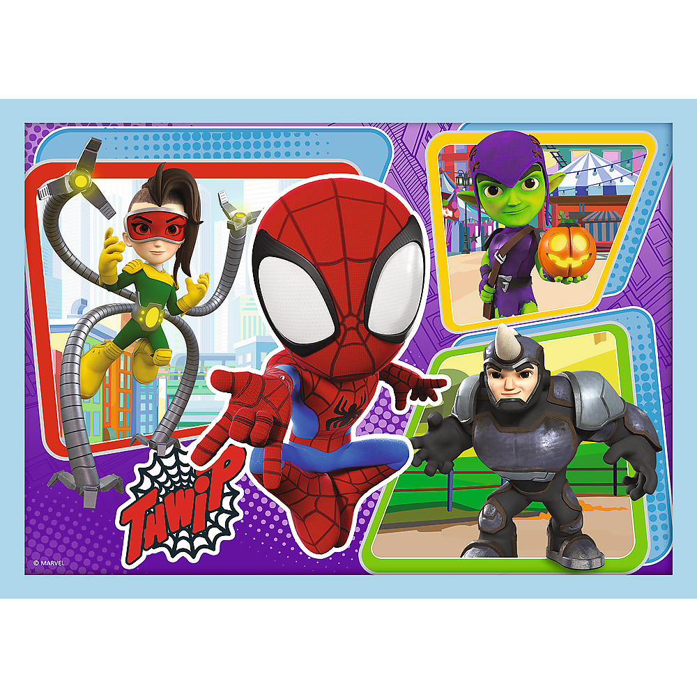 Puzzle - 4in1 (12 15 20 24) - Ekipa Spidaya 34611