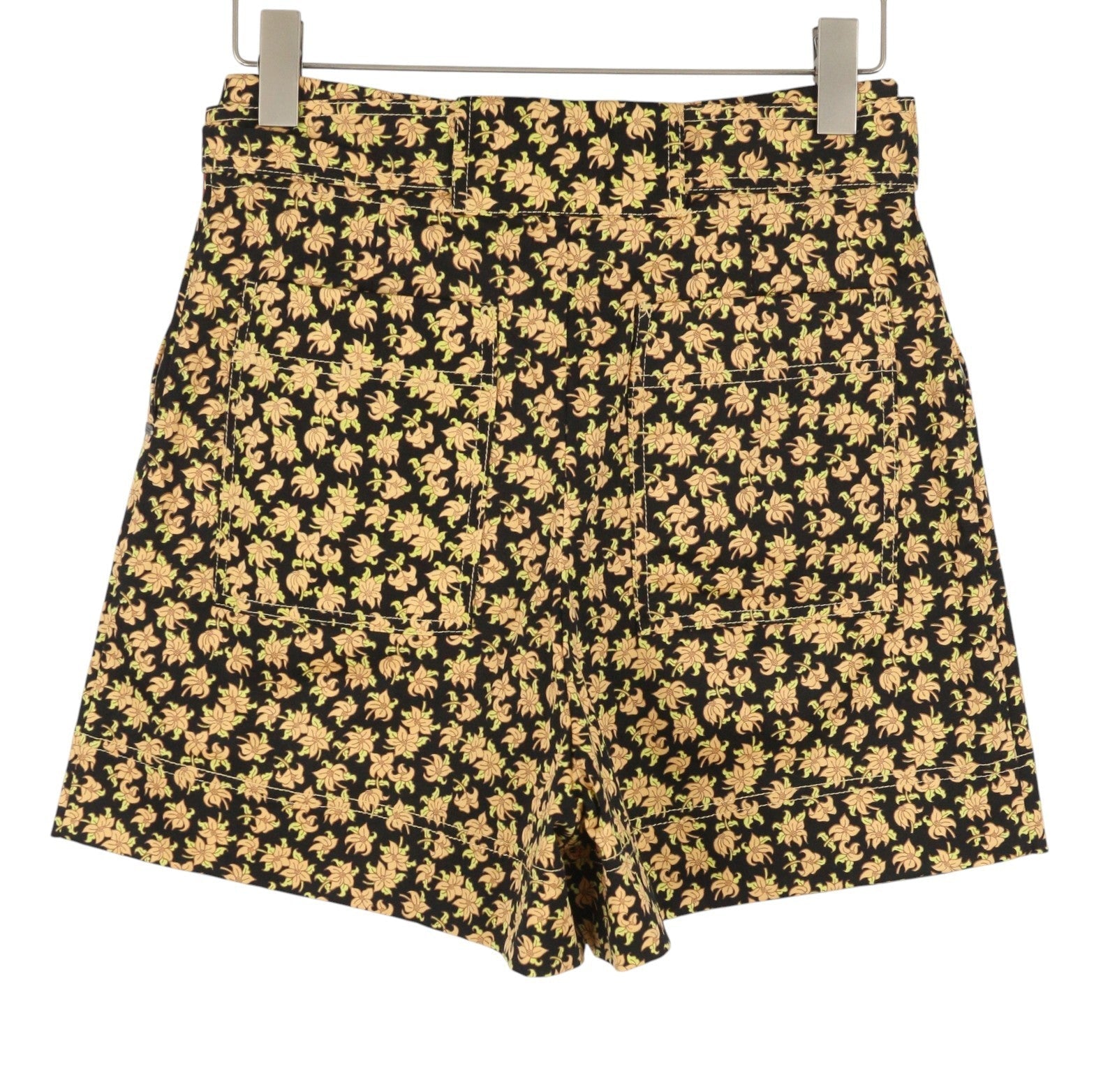 Black Cotton Shorts