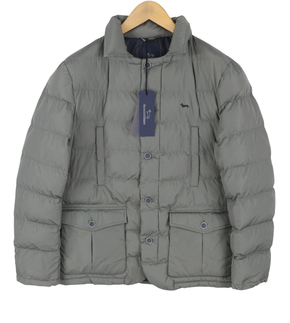 Grey Polyester Jacket