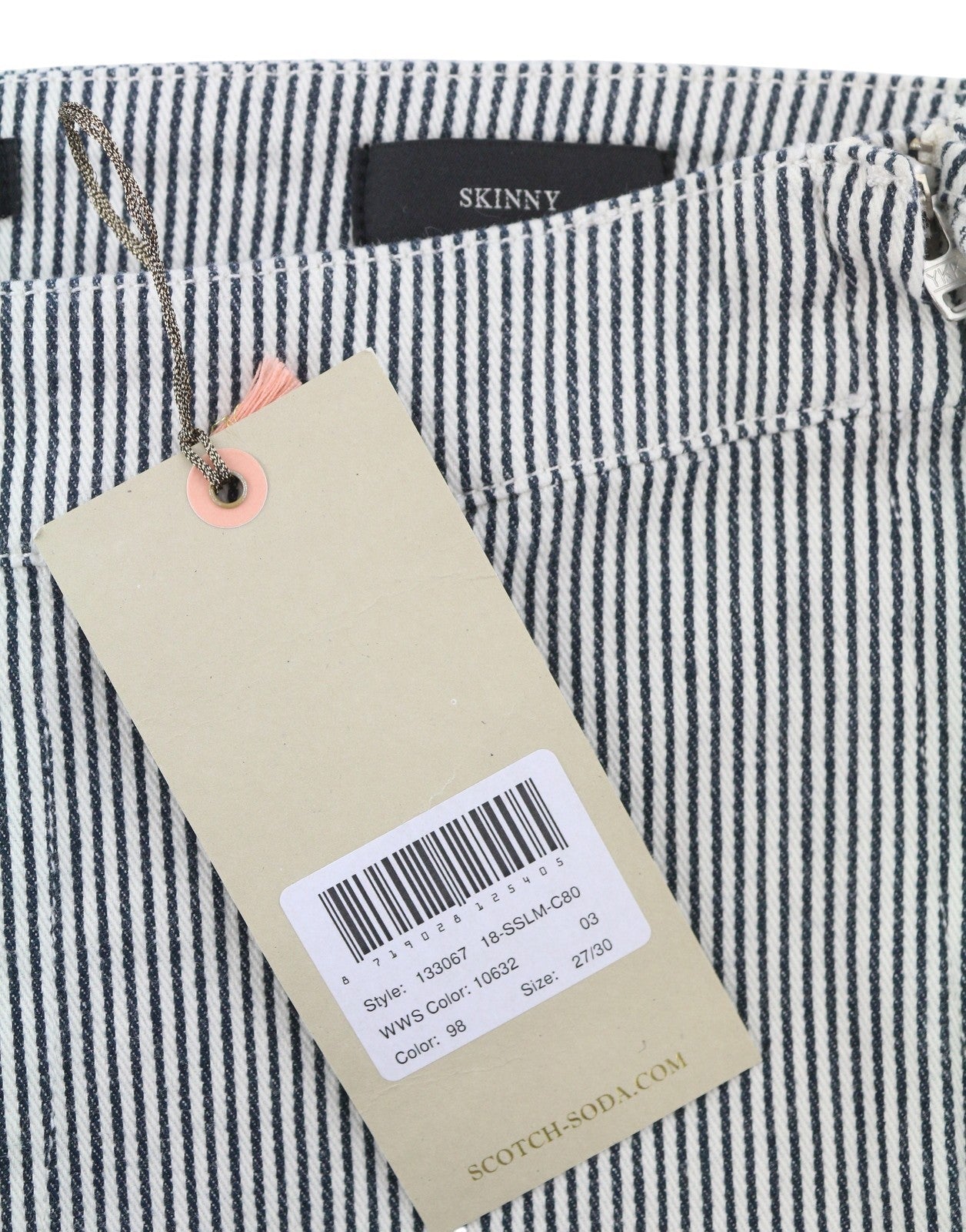 White Cotton Trousers