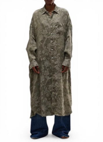 R13 Jumbo košile Dámské Dressolive Květinová směs prádla Rrp1295 Ps26
