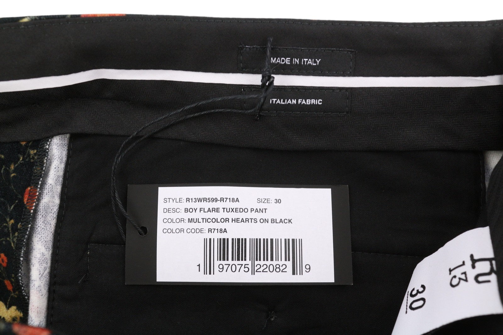 Trousers Boy Flare Tuxedo