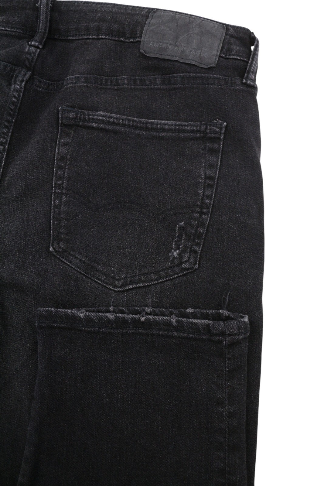 American Eagle Outfitters Airflex+ Men Jeansbold Black Slim Stretch