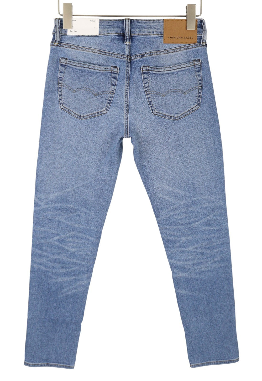 American Eagle Outfitters Airflex+ Men Jeansskinny Fresh Bright Faded
