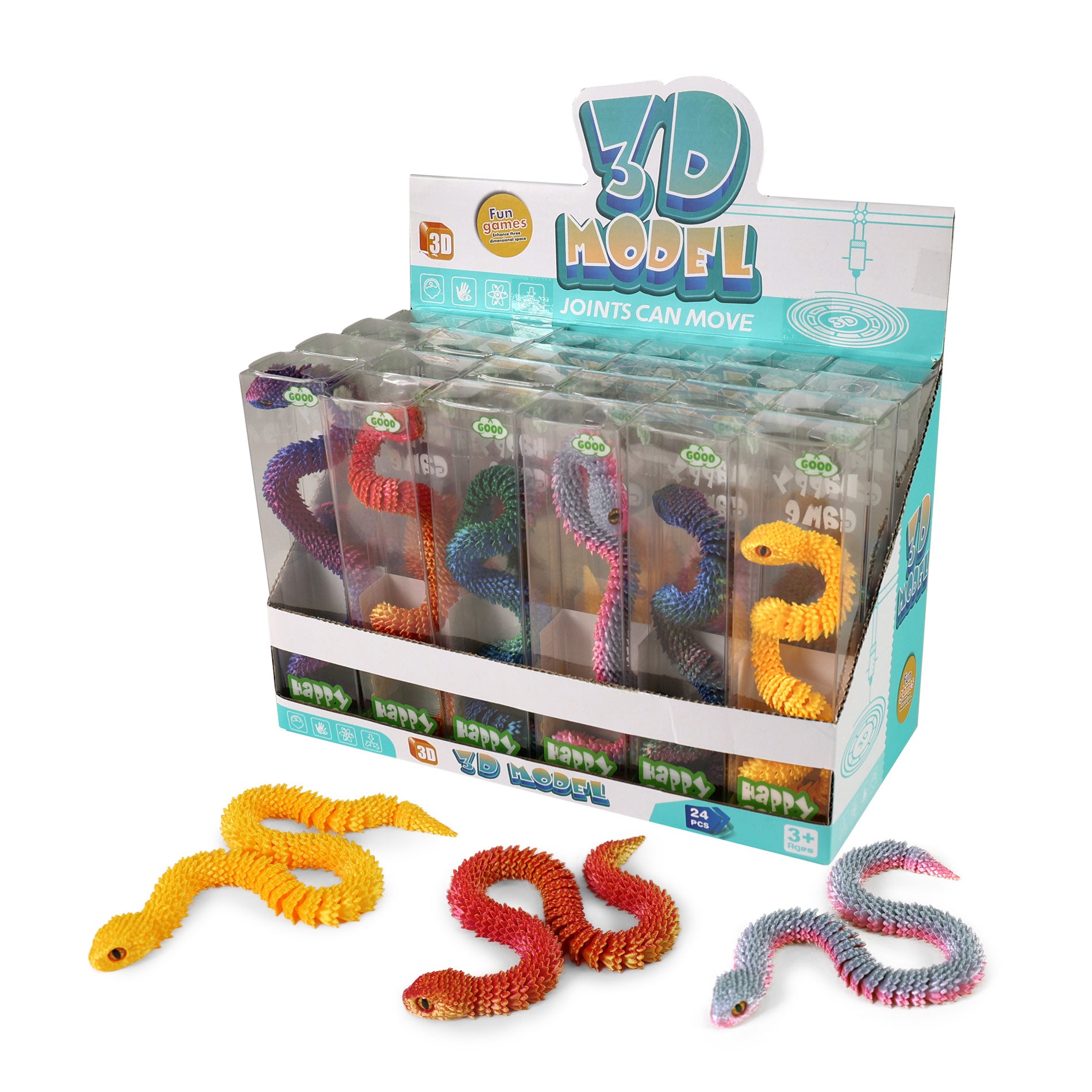 Magic Viper Snake 3d 30 Cm
