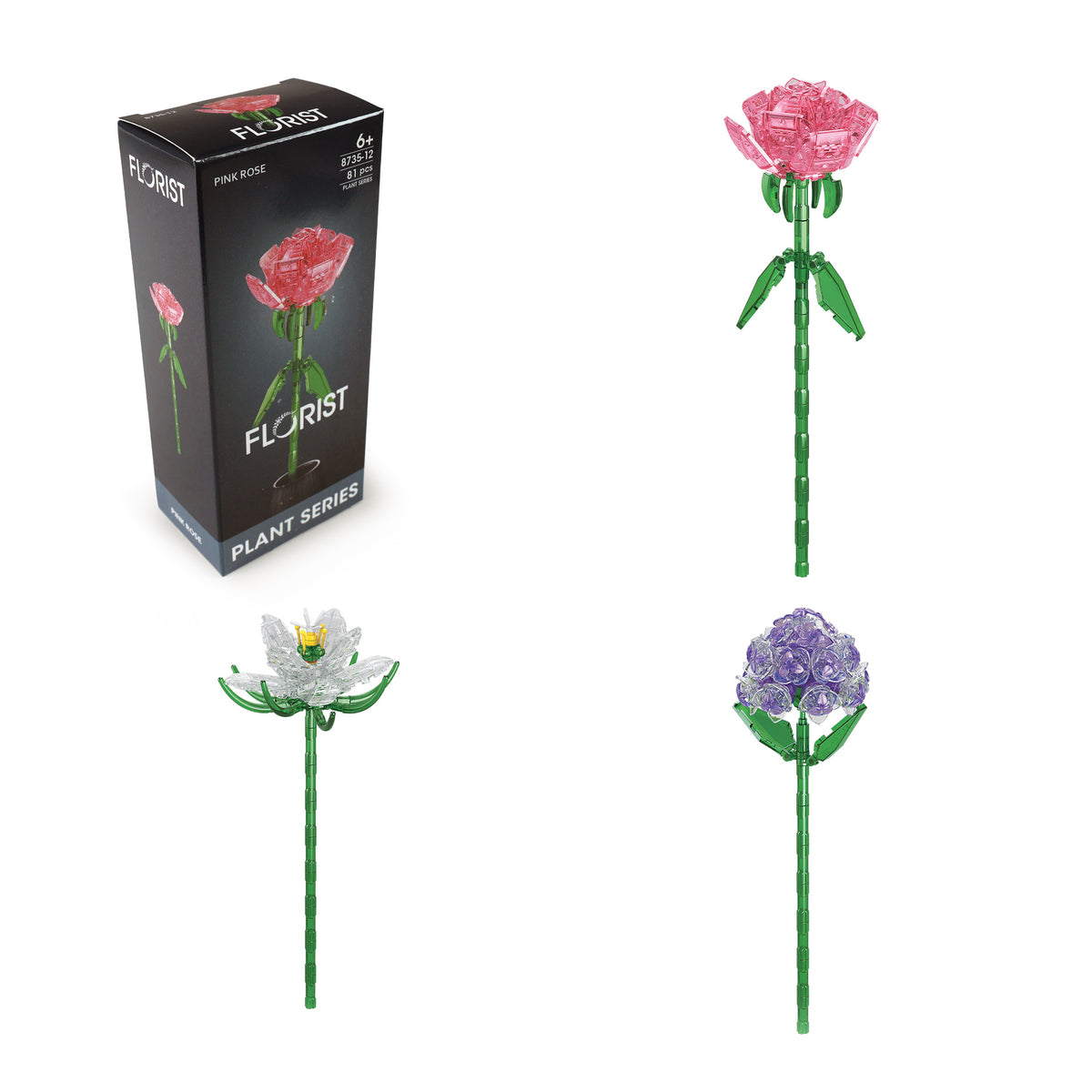Set de constructii Floare