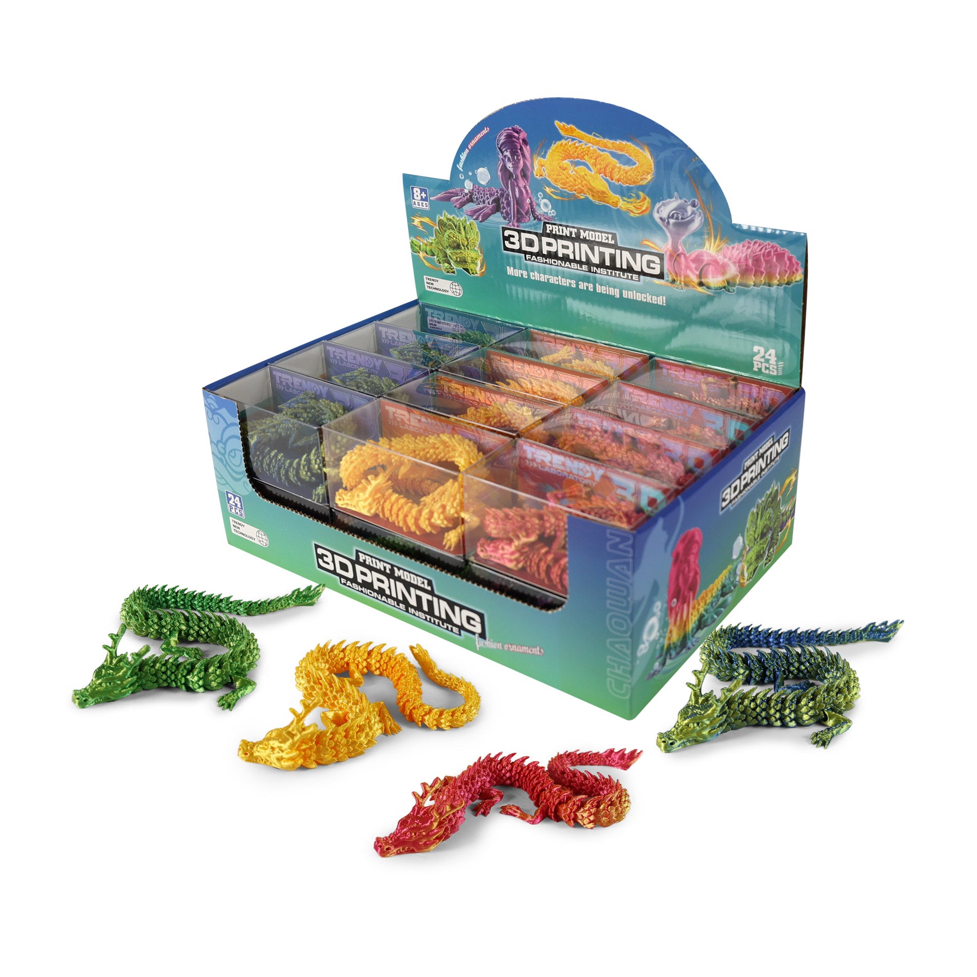 Magical Chinese Dragon 3d 27 Cm