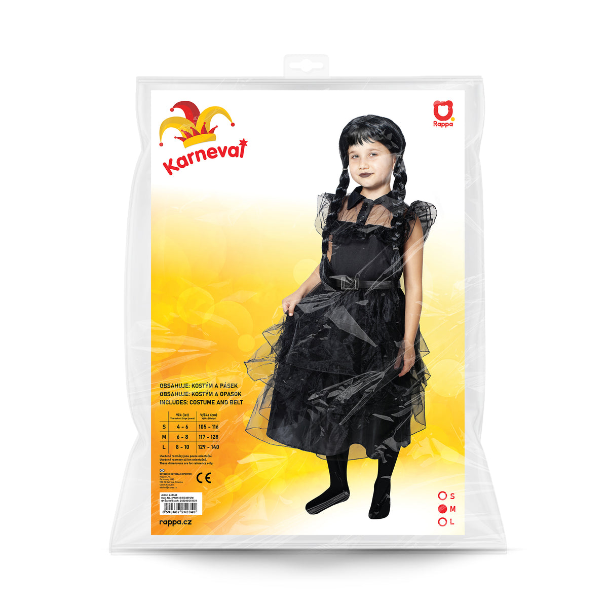 Children Costume - Mysterious Girl (m) E-pack
