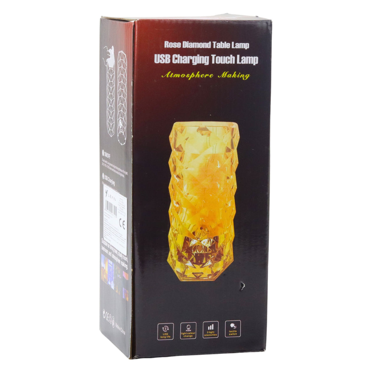 Kristallen led-nachtlamp 16 kleuren Touch-afstandsbediening