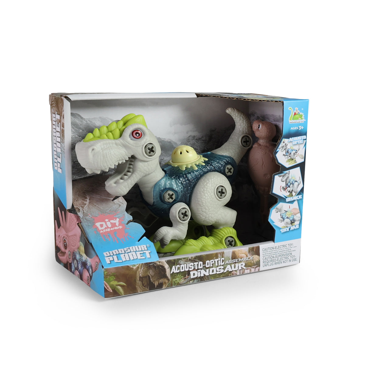 Dinosaur Screw-on Toy With Sound And Light