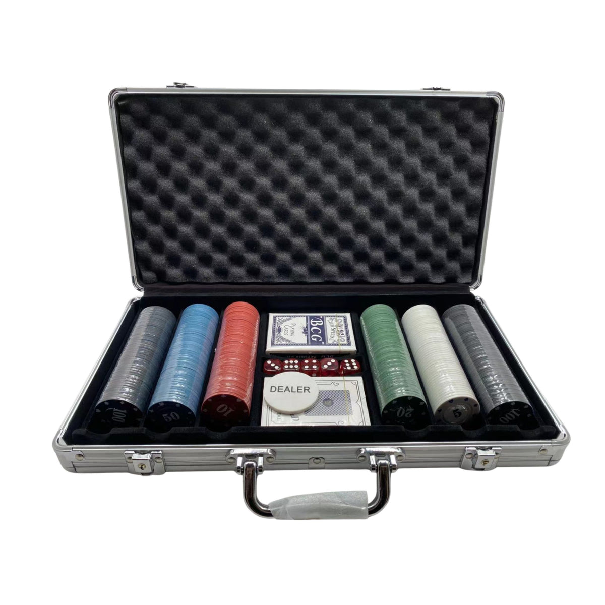 Professional Poker Set Aluminum Case 500 Pcs.