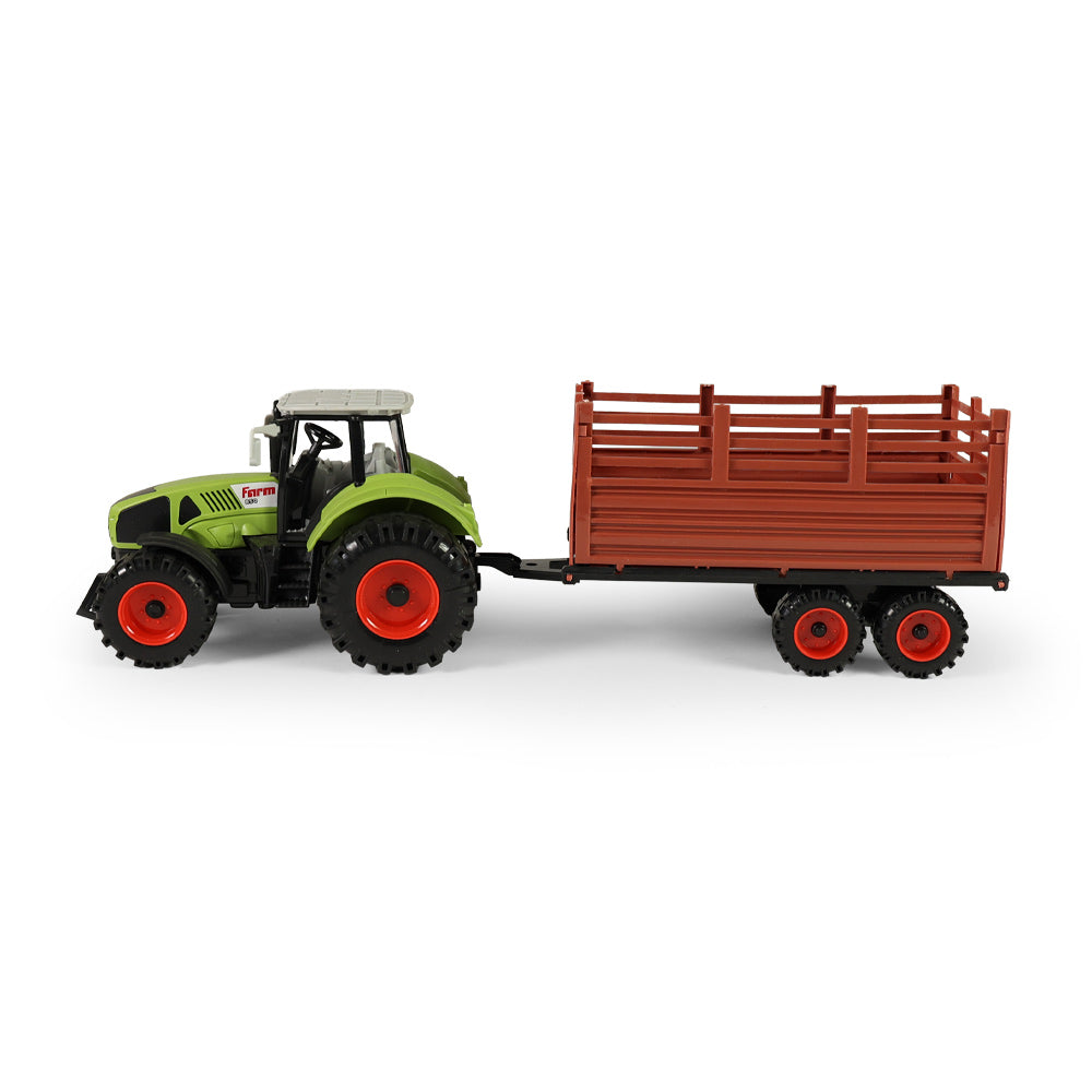 Tractor With A Trailer 45 Cm