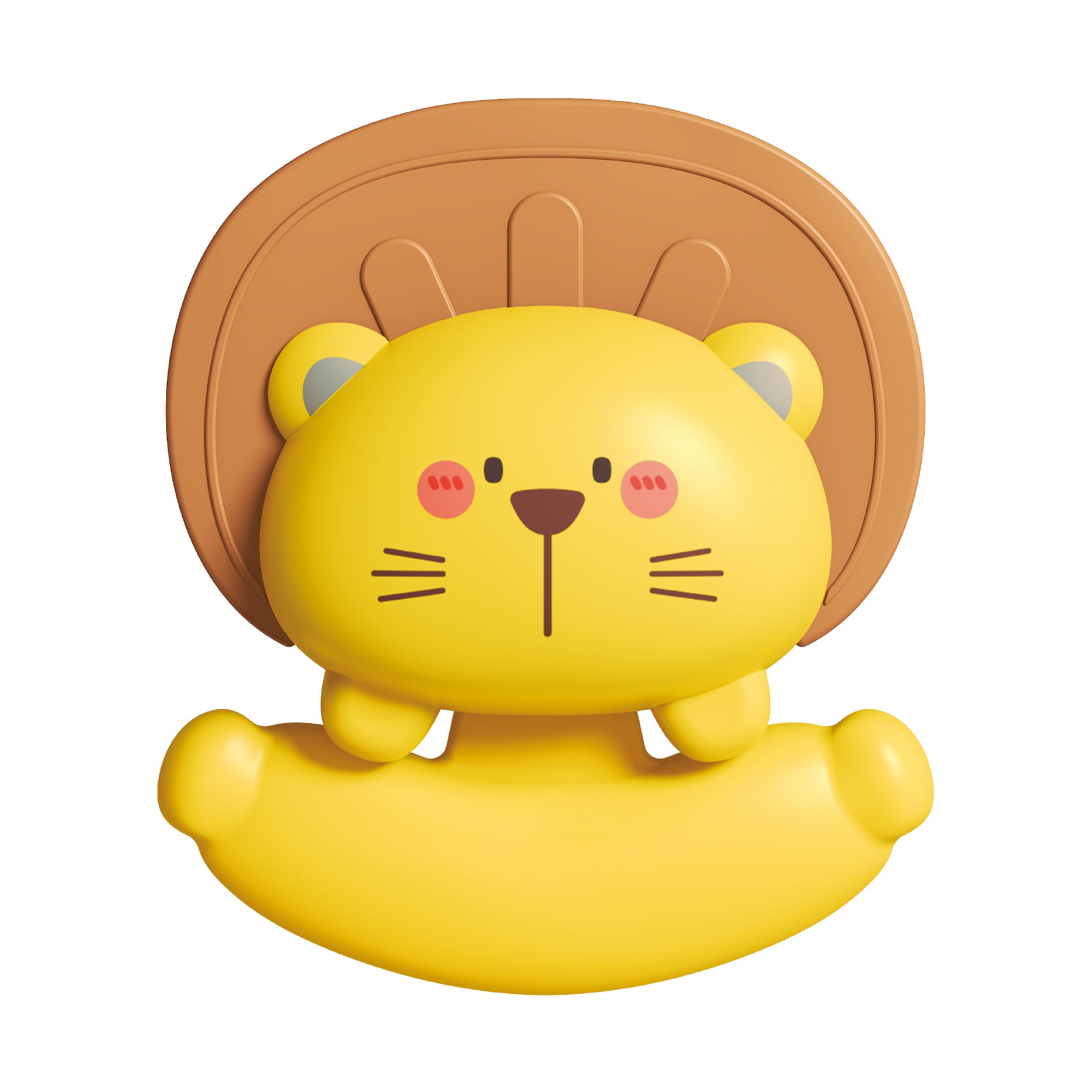 Sonaglio/giocattoli per massaggiagengive con leone