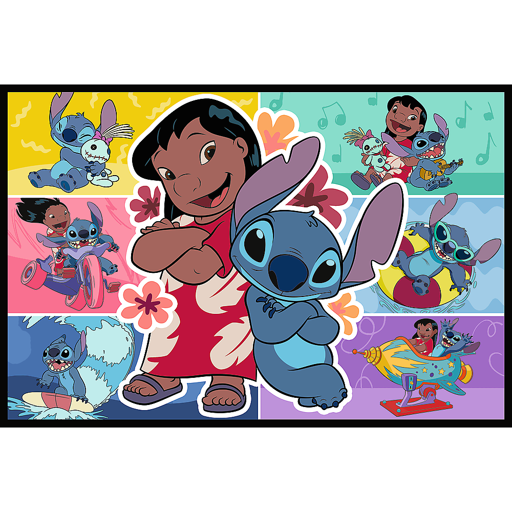 Puzzle - 2x200 - Stitch's Merry Life - Disney Lilo And Stitch 13334