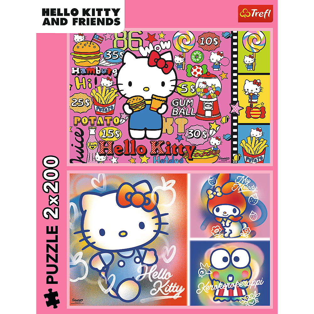 Puzzle - 2x200 - Hello Kitty And Friends - Hello Kitty 13336