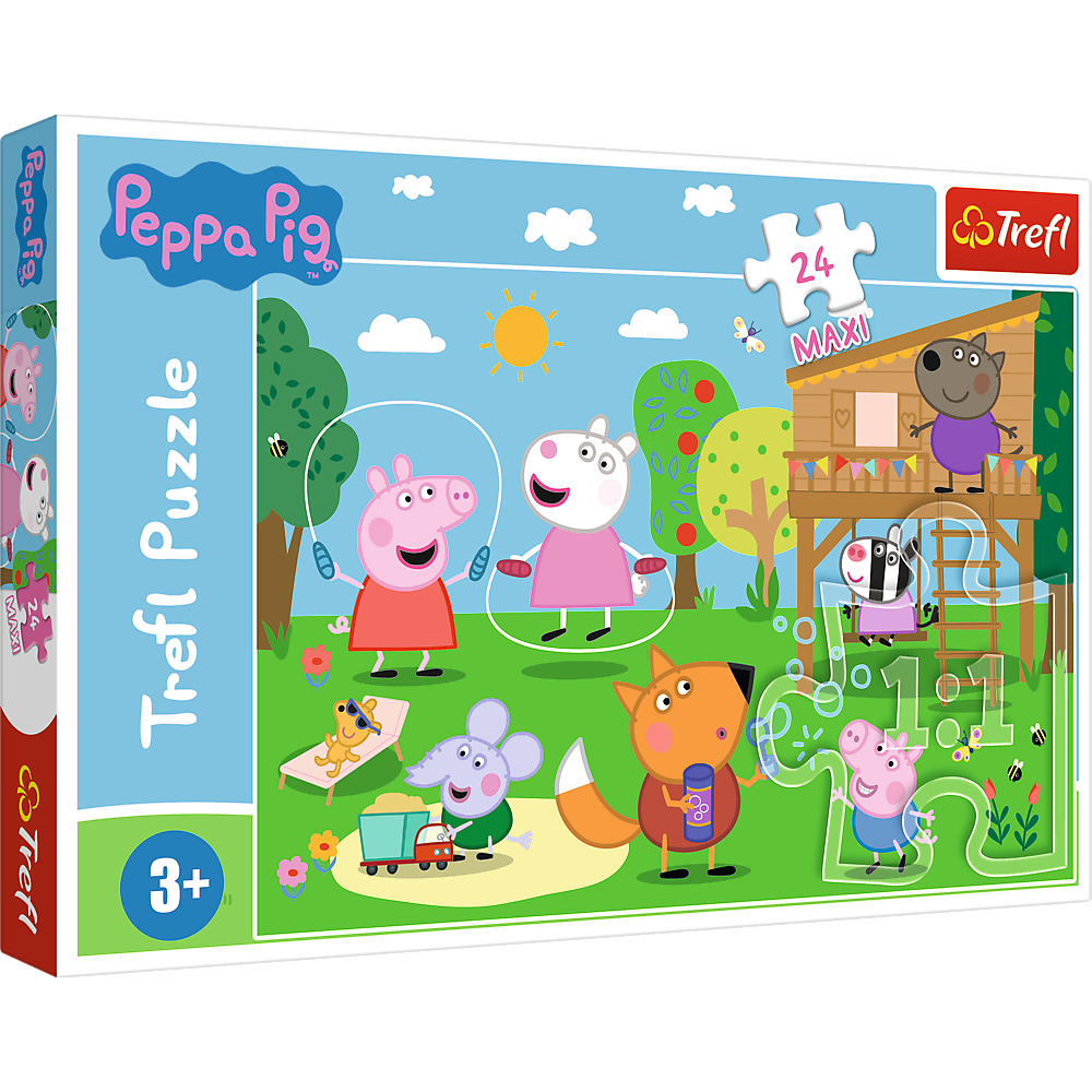 Puzzle - 24 Maxi - Fun In The Glade - Peppa Pig 14342