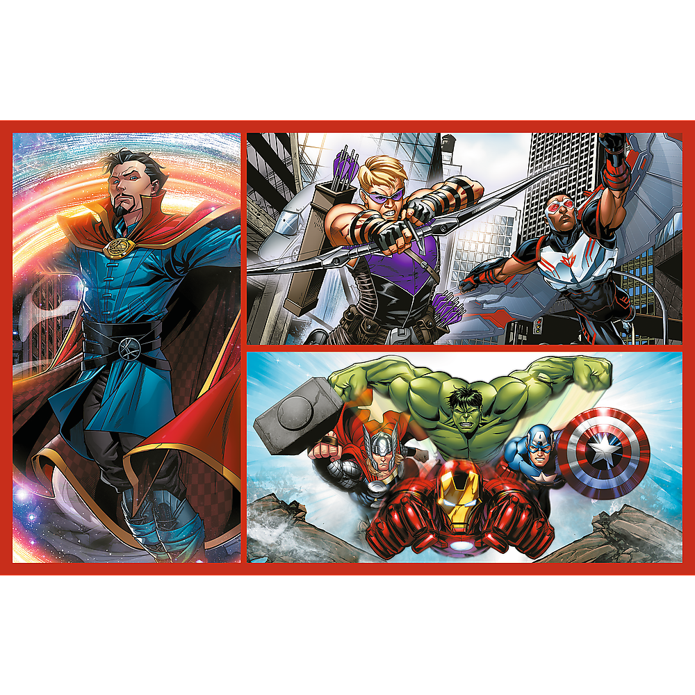 Puzzle - 2x70 - Become A Hero Trefl 34439