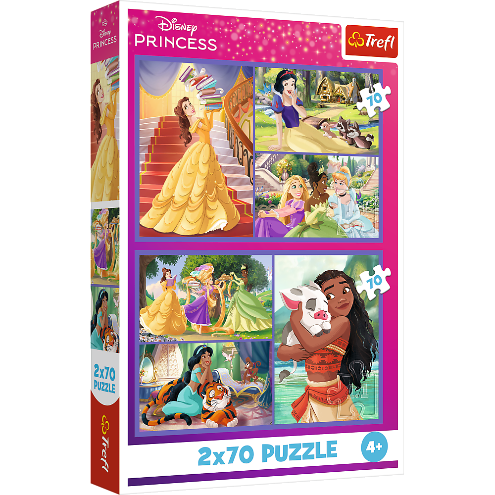 Rejtvény - 2x70 - Mesenapok - Disney Princess 34440