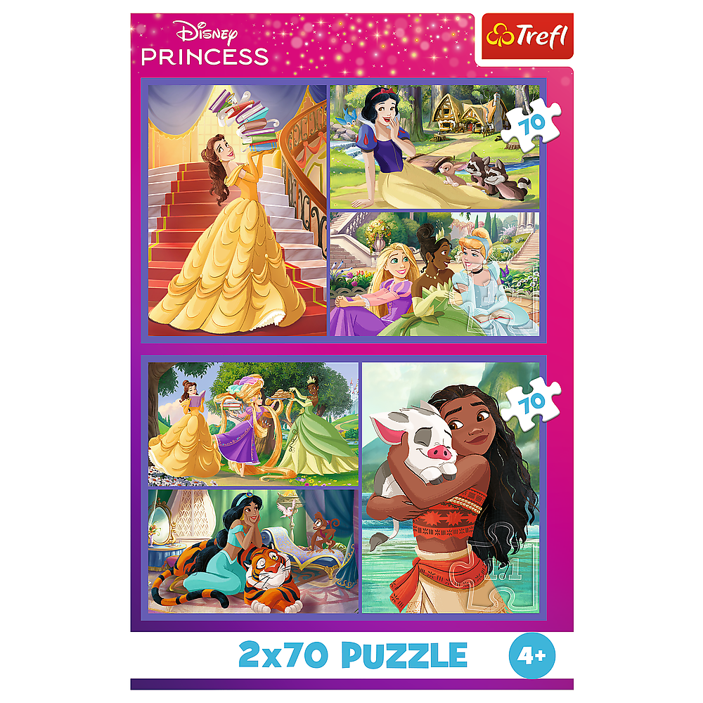 Rejtvény - 2x70 - Mesenapok - Disney Princess 34440