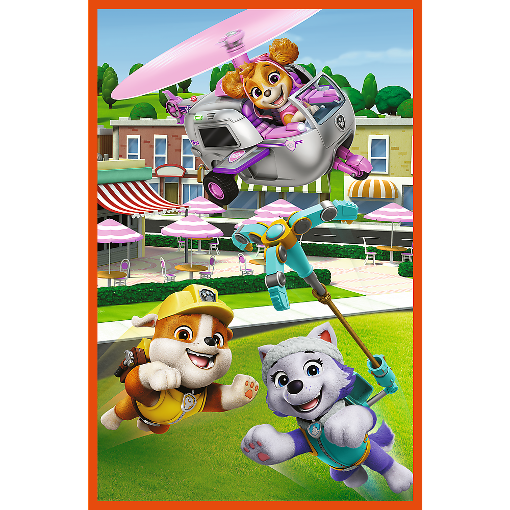 Puzzle - 3x80 - Dog Pack Paw Patrol Trefl 34886