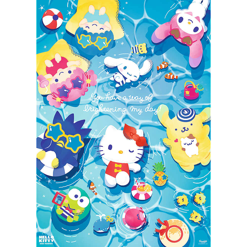 Puzzle - 1000 Premium Plus - Hello Kitty Summer Relaxation Trefl 12067