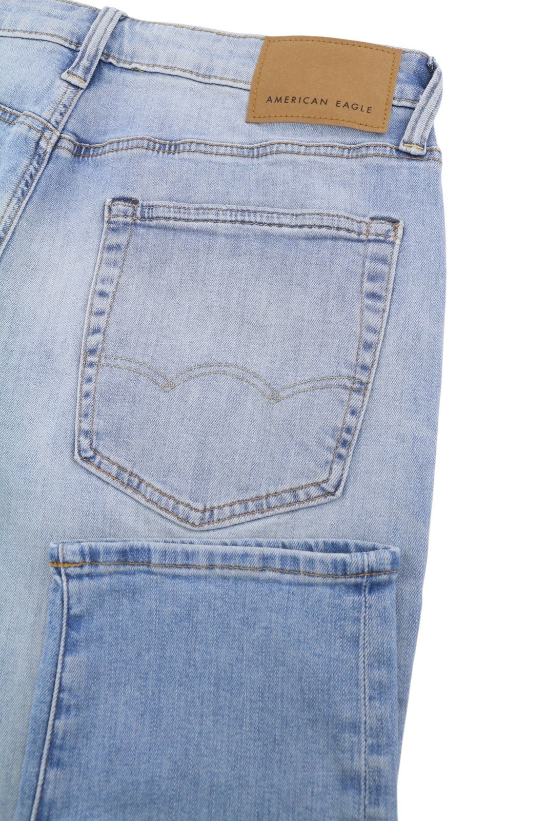 American Eagle Outfitters Airflex+ Men Jeansathletic Light Wash Blue