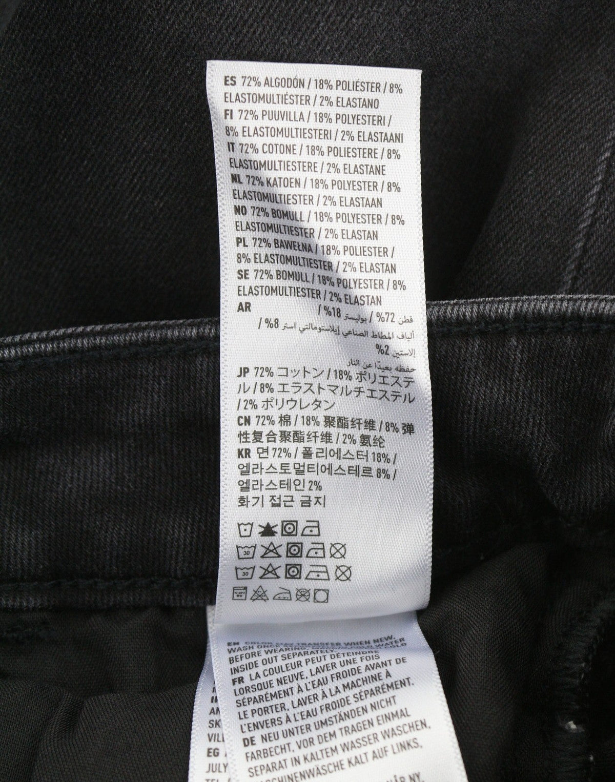 Outfitters American Eagle Hi-rise Jegging Women Jeansraven Black Distress