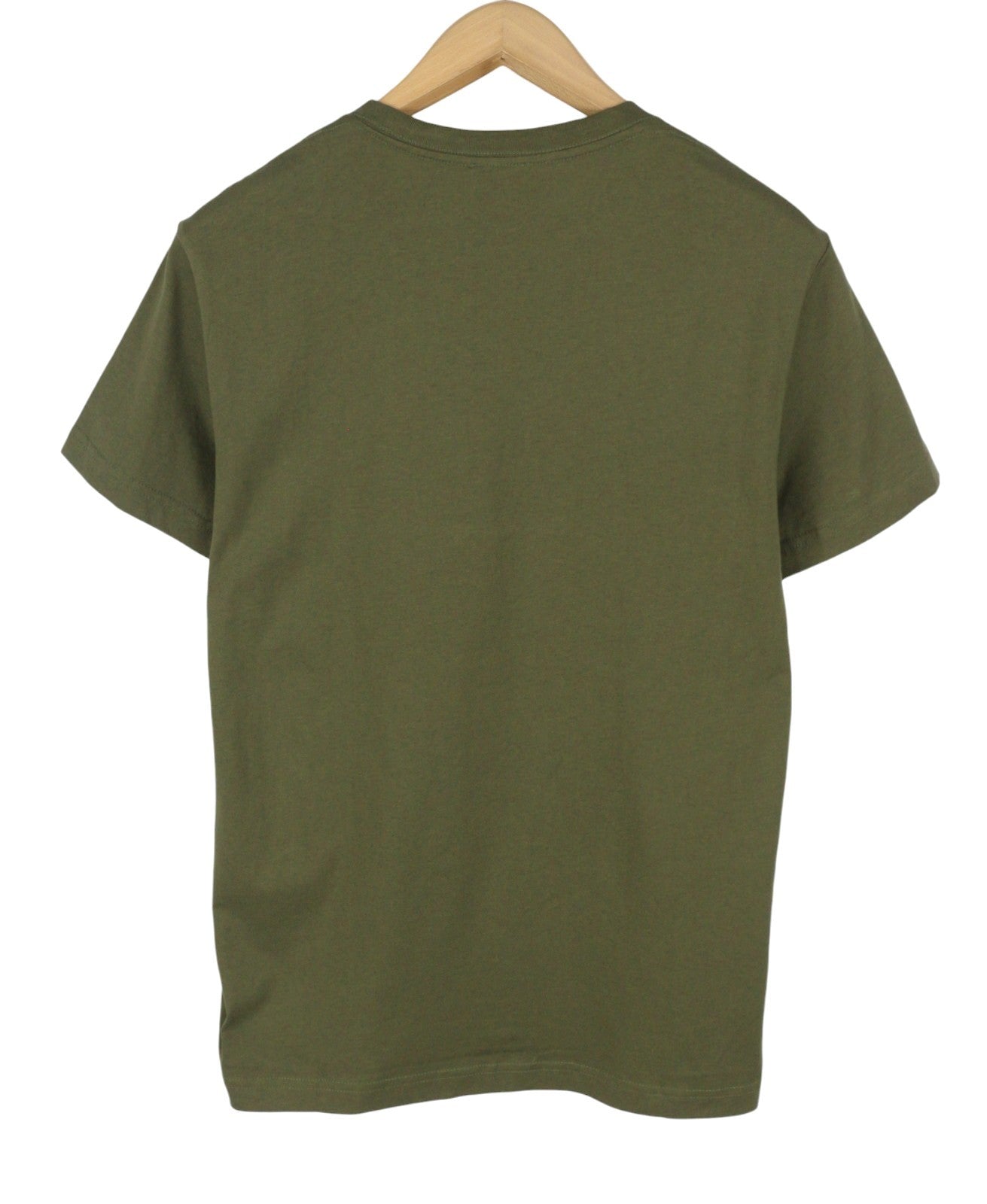Diesel T-diego New D Logo Men T-shirtkhaki Green Cotton Tricot Short Sleeve