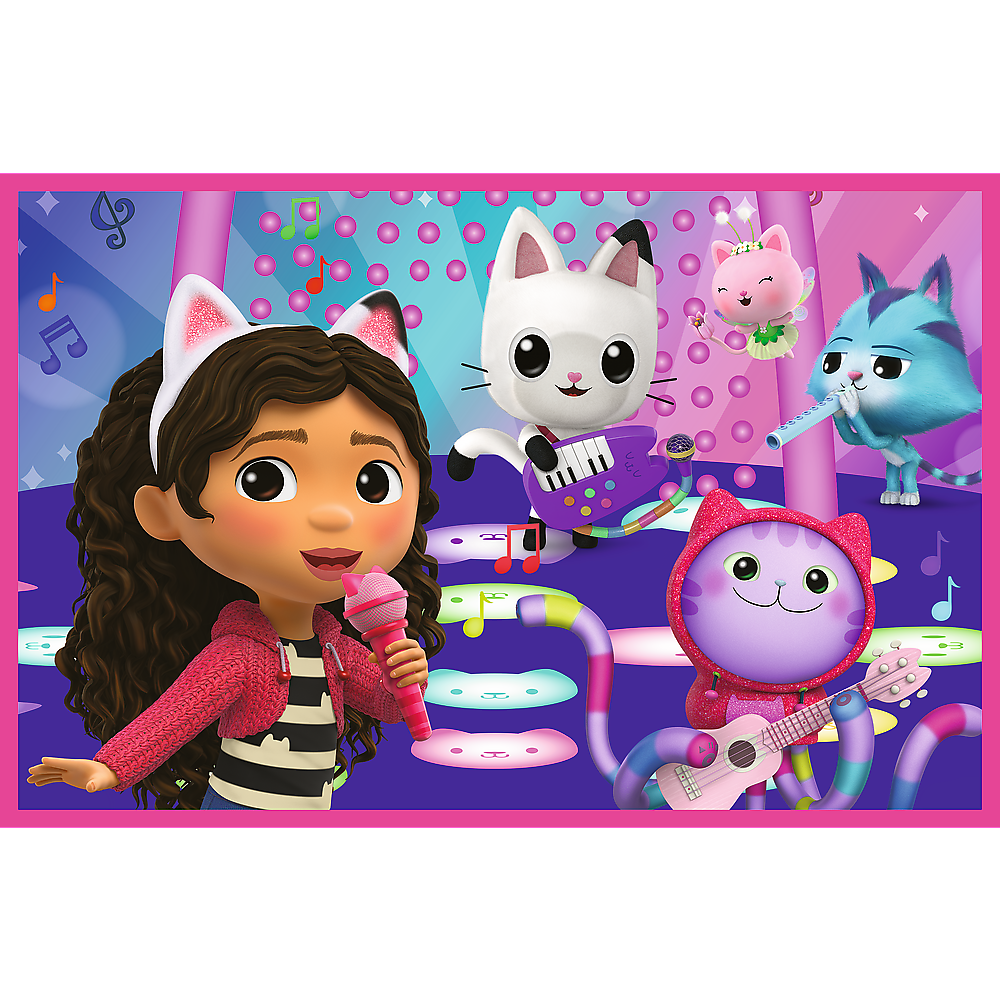 Puzzle - 2x24 - Fun With Gabby - Universal Gabbys Dollhouse Trefl 34433