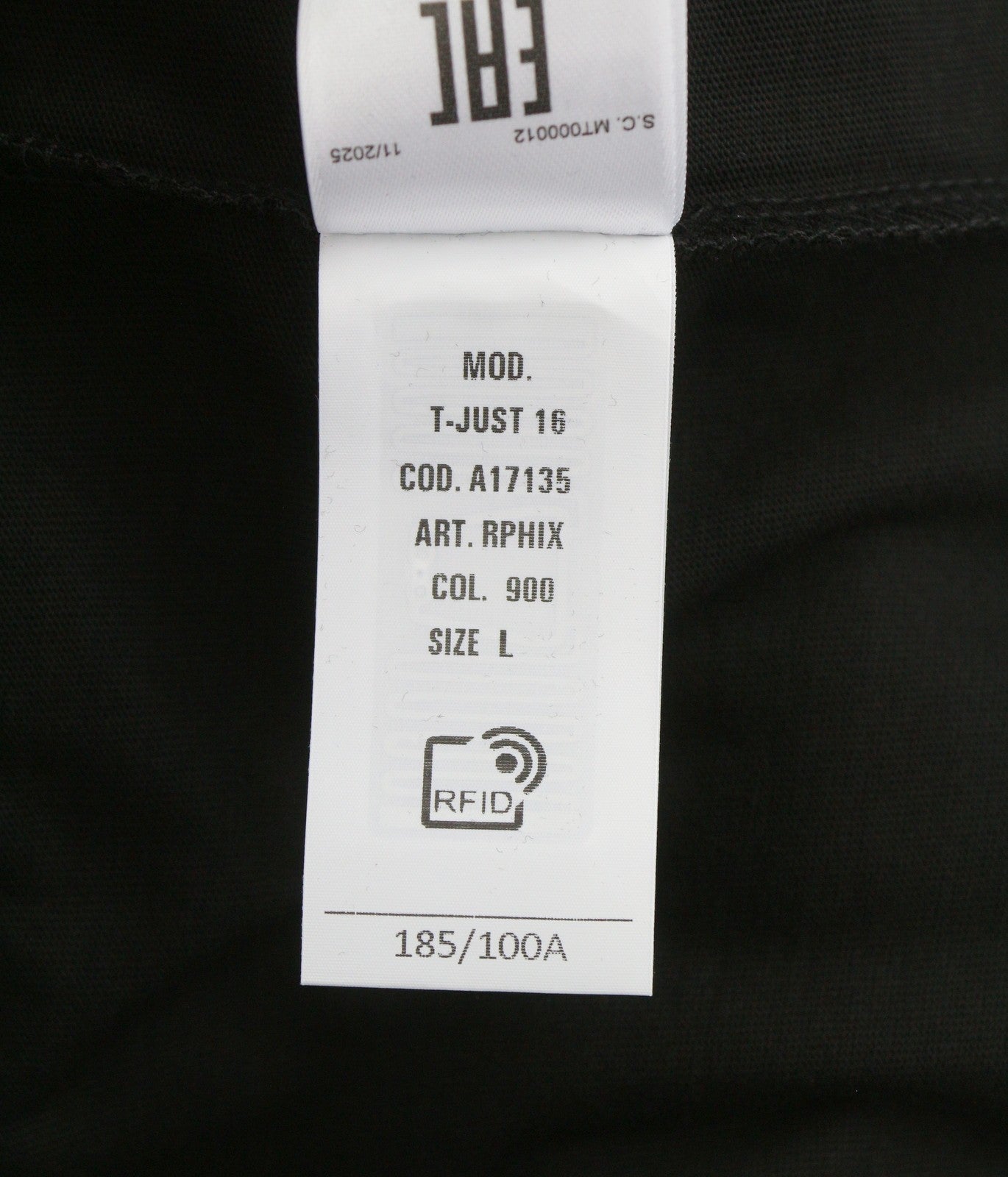 Diesel T-just 16 Men T-shirtblack Cotton Tricot Crew Neck Short Sleeve