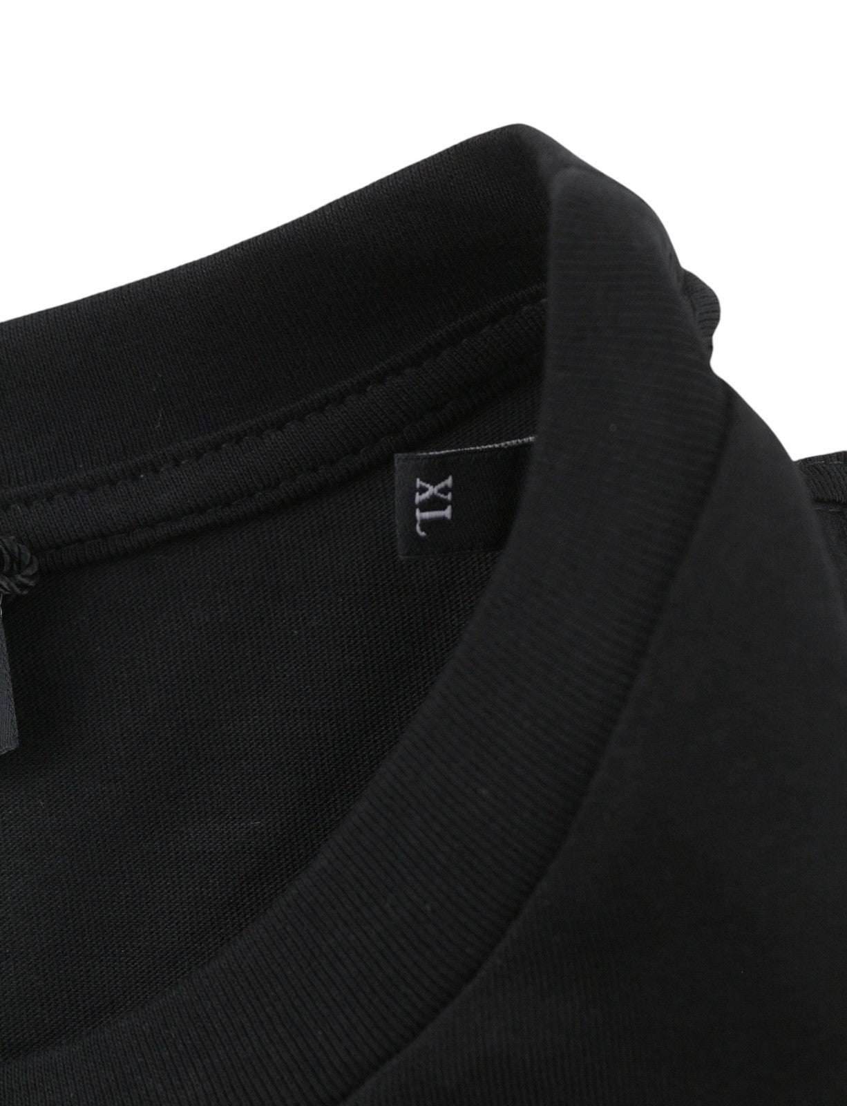 Diesel T-just-e17-out Men T-shirtblack Cotton Tricot Crew Neck Short Sleeve