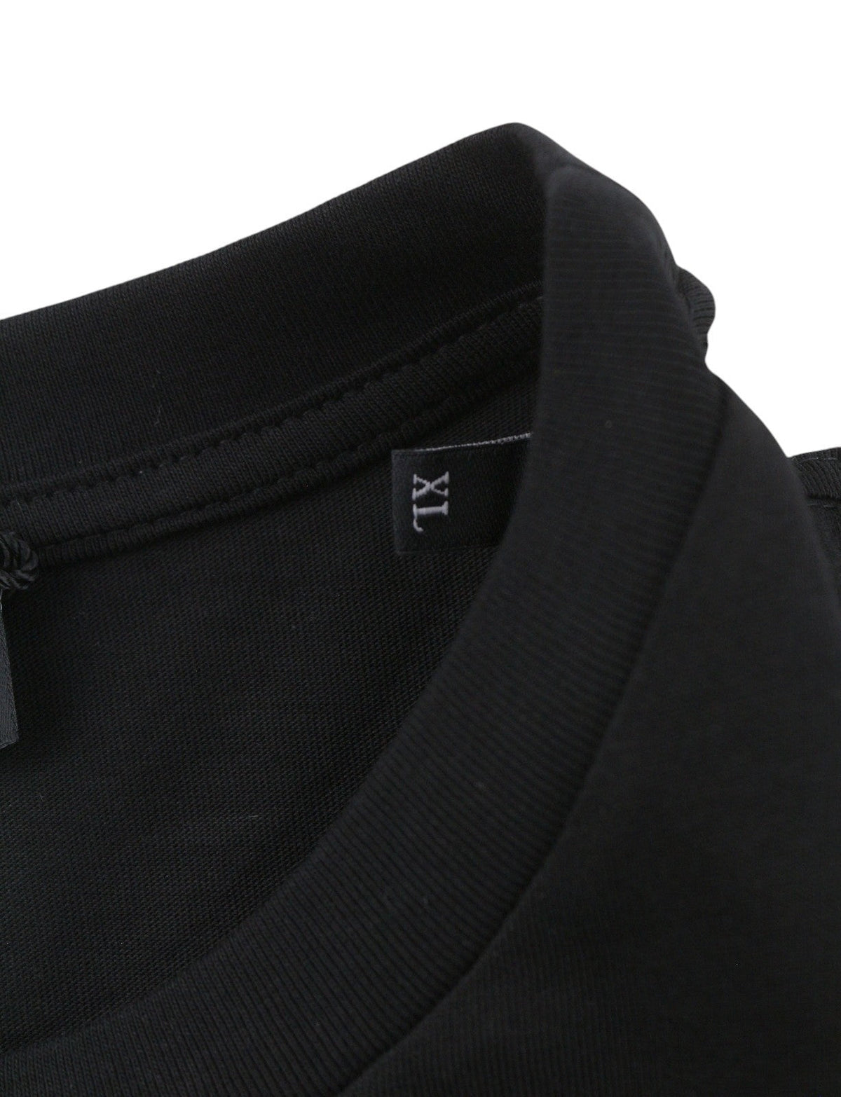 Diesel T-just-e17-out Men T-shirtblack Cotton Tricot Crew Neck Short Sleeve