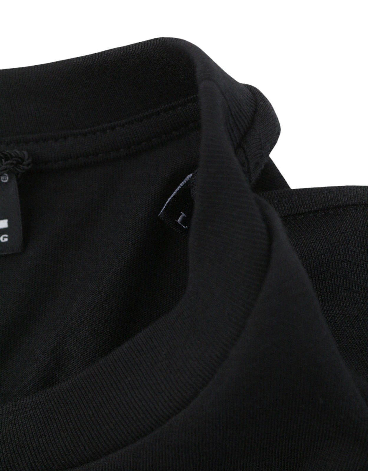Diesel T-just-e17-out Men T-shirtblack Cotton Tricot Crew Neck Short Sleeve