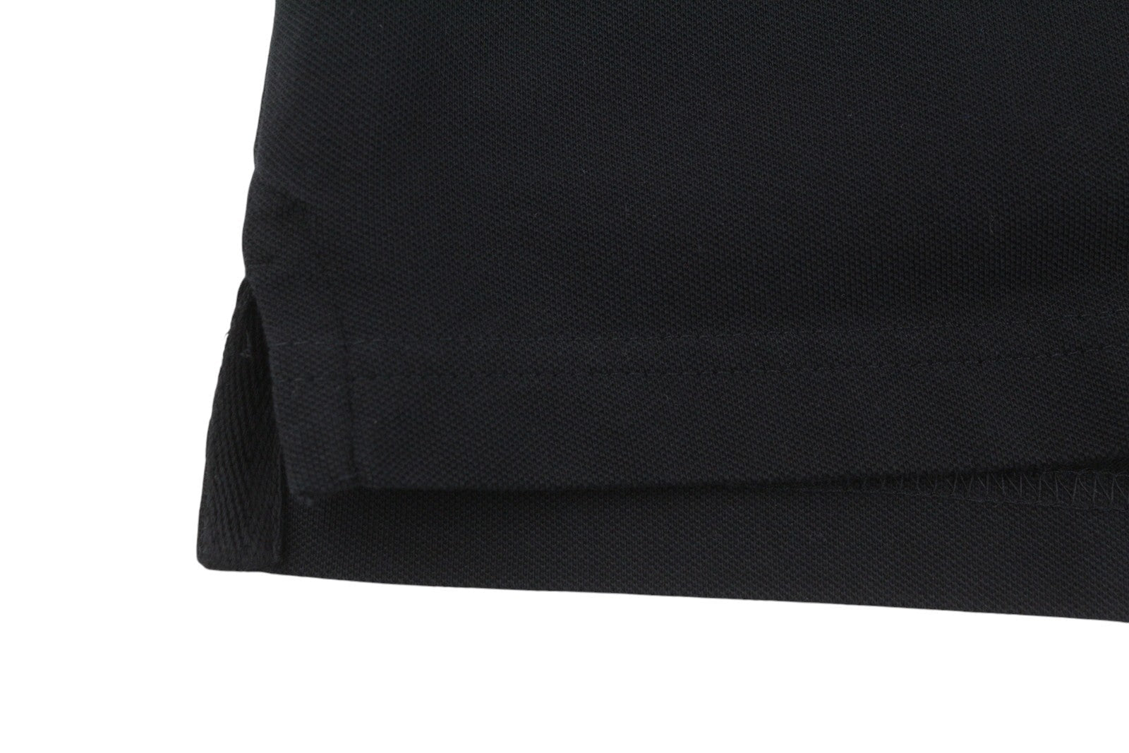 Diesel T-smith 260105 Off Men Polosblack Front Logo Short Sleeved