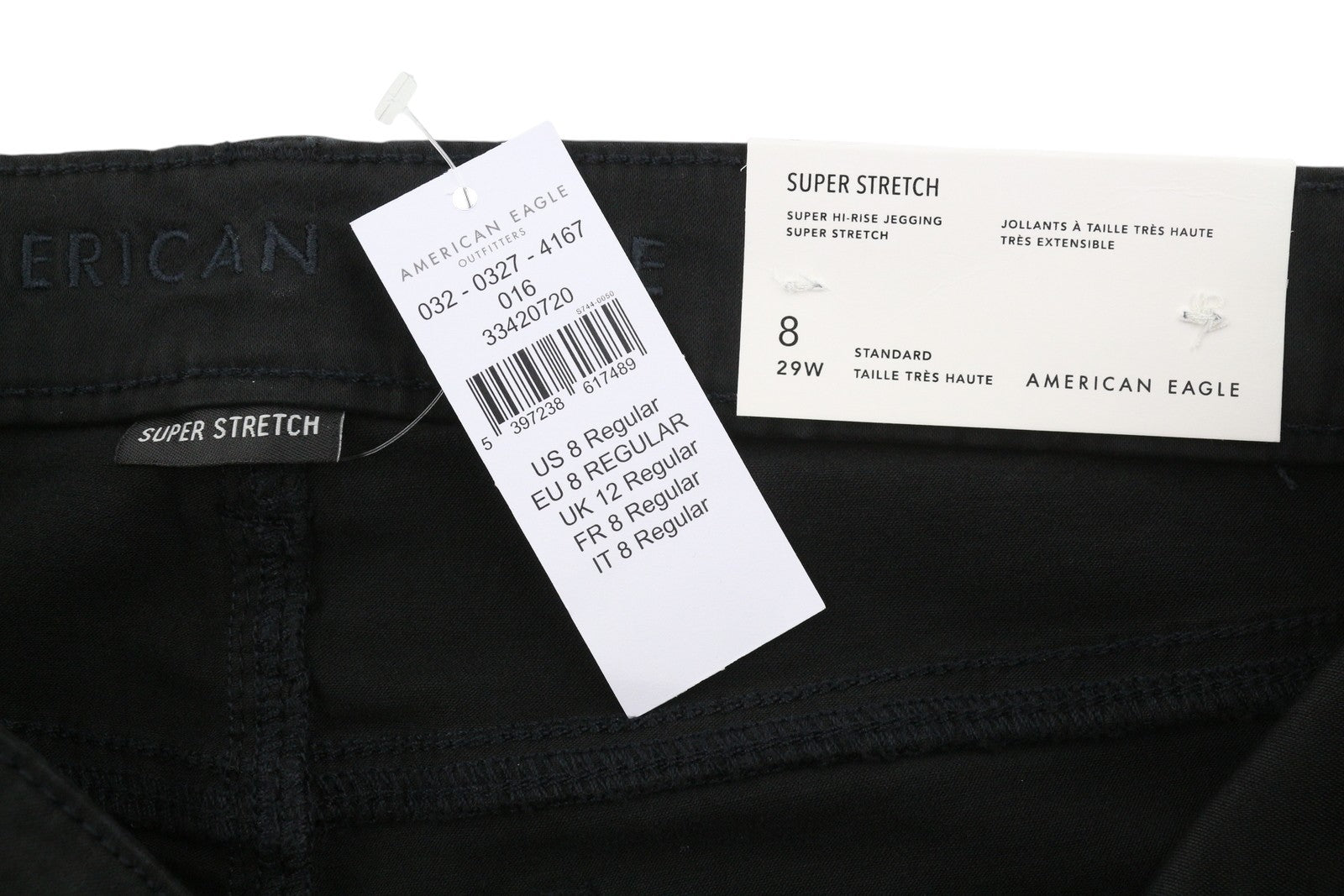 Trousers Super Hi-rise Jegging