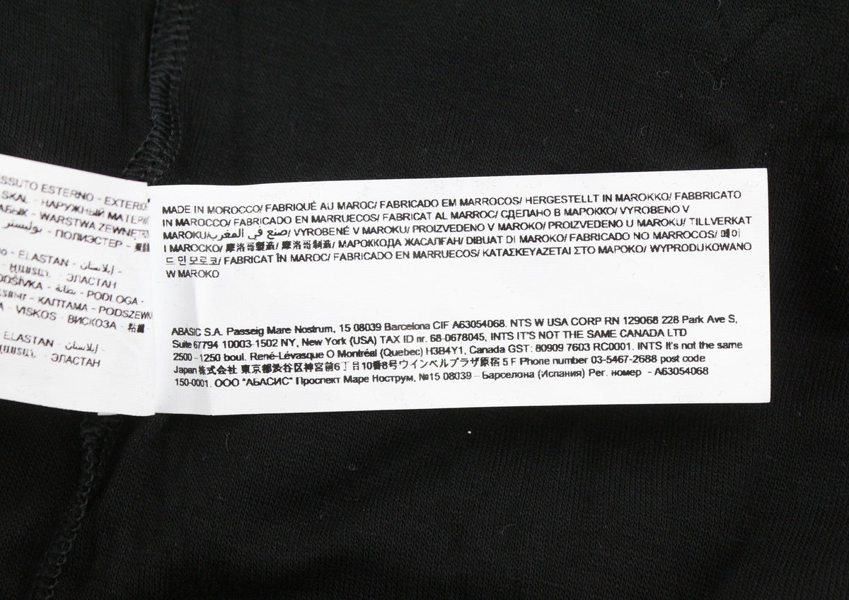 Desigual Hellen női ruha, fekete texturált, legény nyakú, hosszú ujjú
