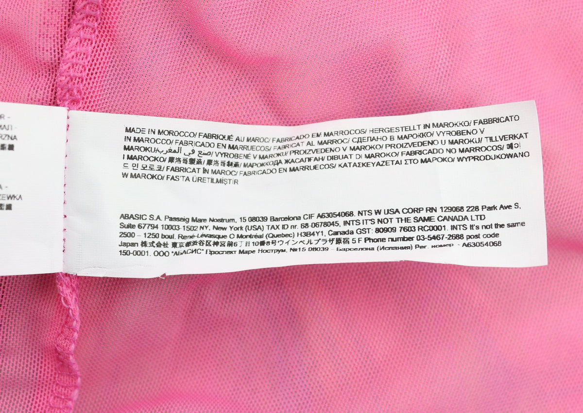 Desigual Heather Femme Robemulticolore Impression Numérique Manches Longues Midi