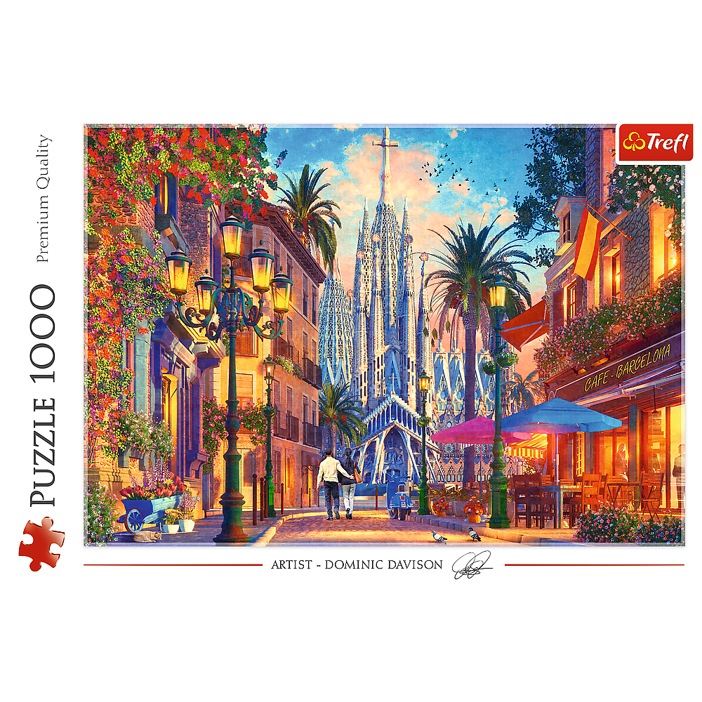 Puzzle - 1000 - Barcelona spain 10793