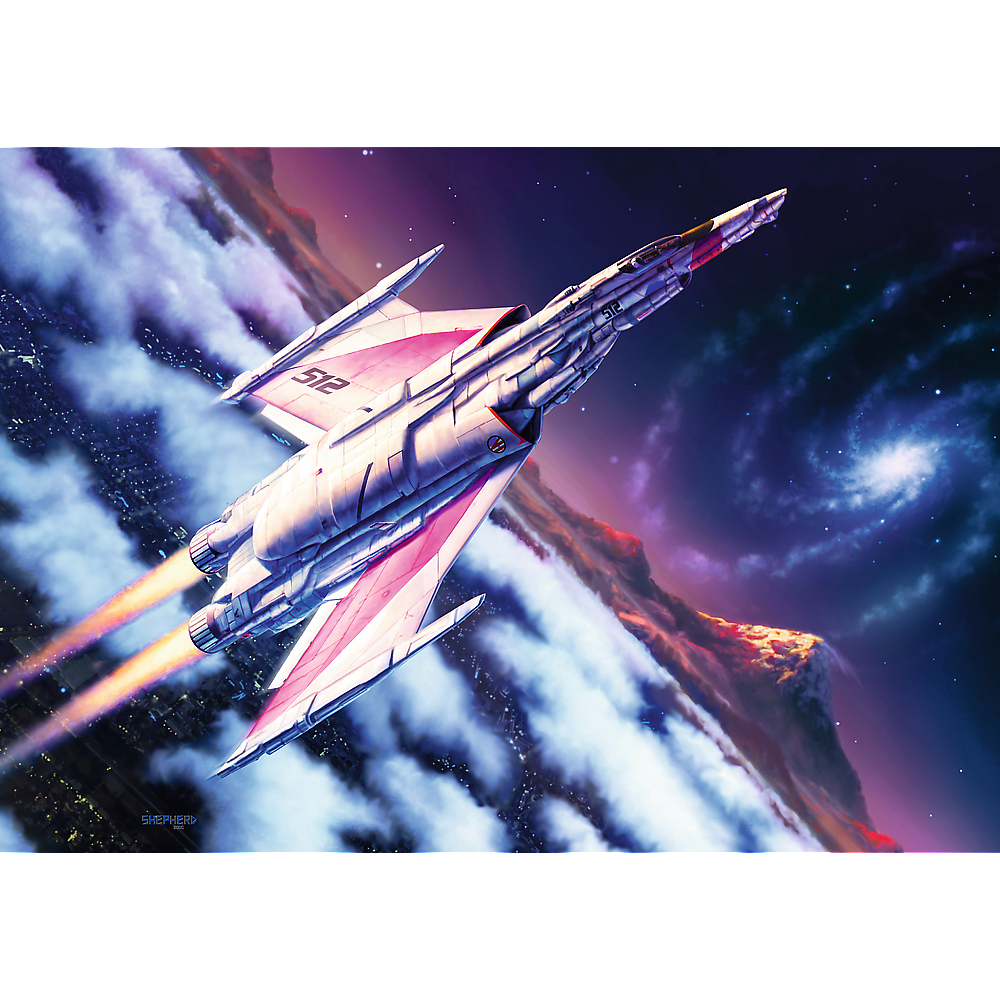 Puzzle - 1000 Premium Plus - Tea Time: Space Flight Trefl 12075
