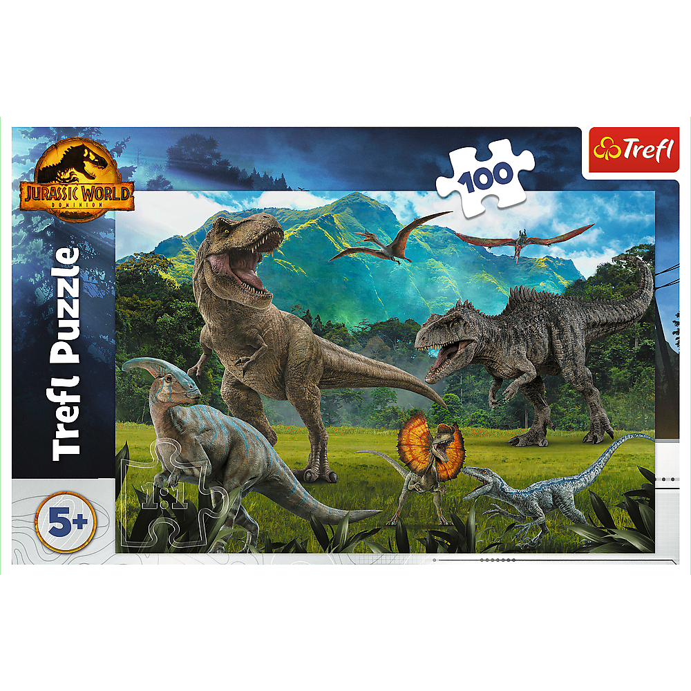 Puzzle - 100 - Jurassic Park / Universal Jurassic World Trefl 16441