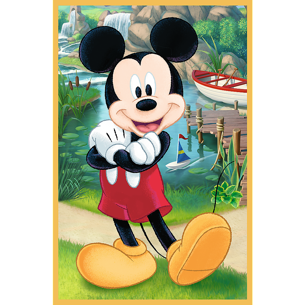 Puzzle - 3x50 - Mice On Vacation Disney Trefl 34881