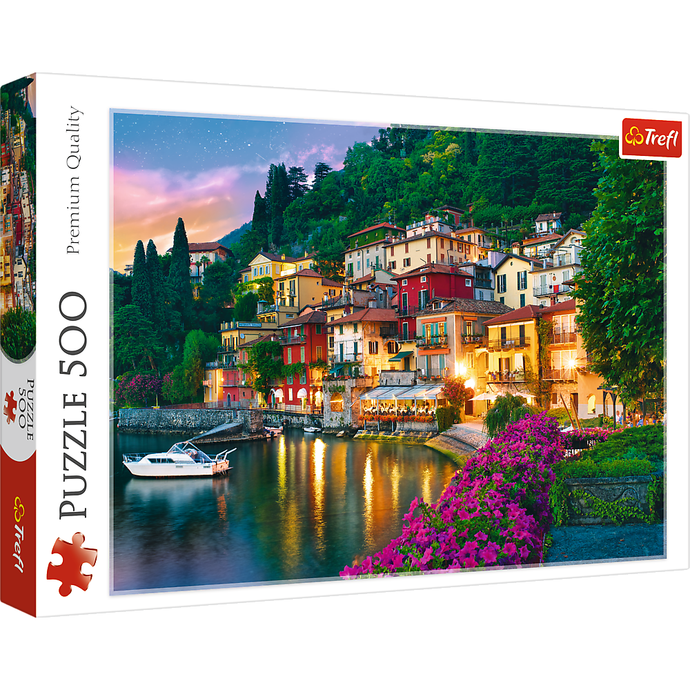 Puzzle 500 de piese Lake Como Italy Trefl 37290