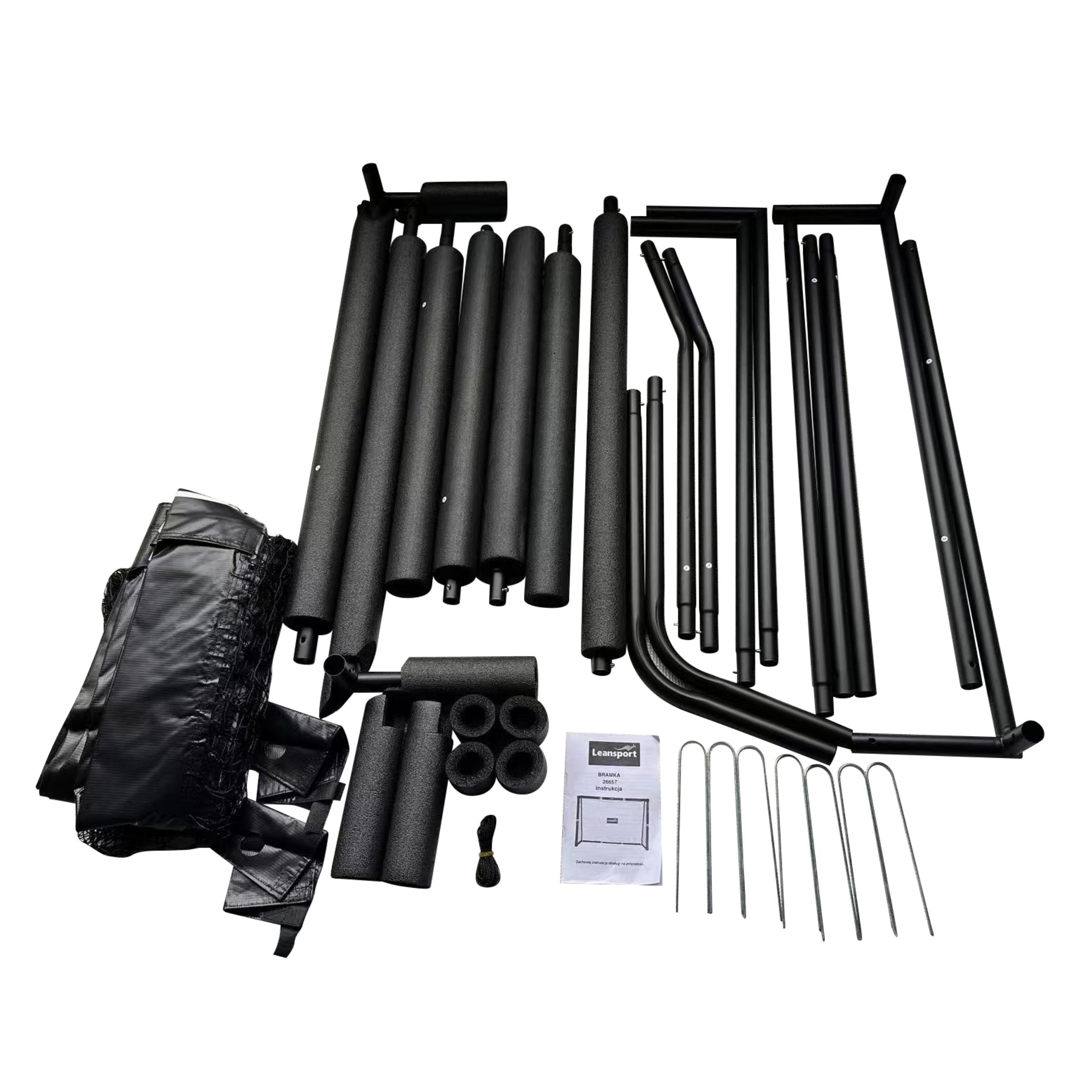 Portable Football Goal For Children Metal 180x120x60cm