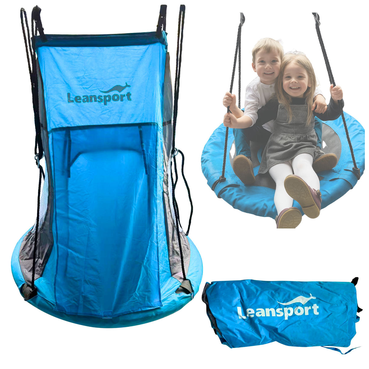 Swing Tent Stork's Nest Blue 90-100cm