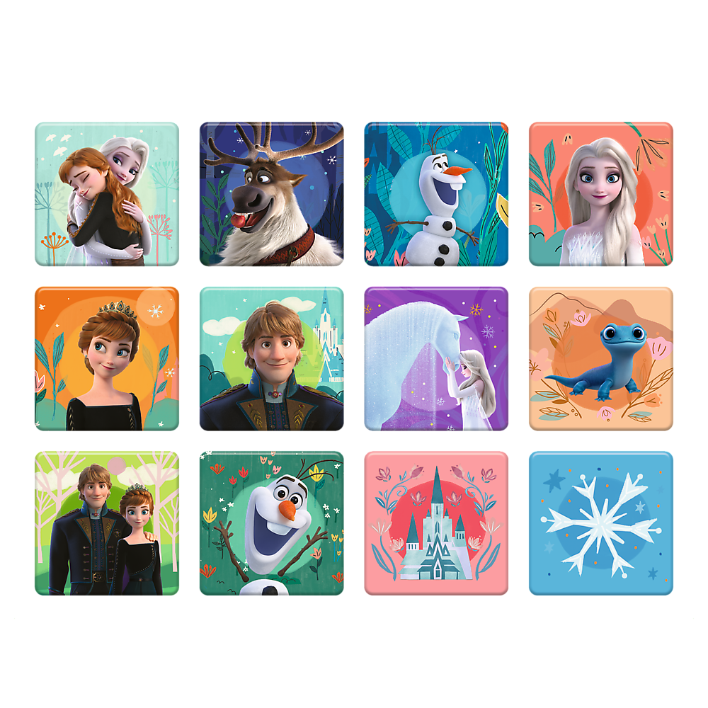 Puzzle - 2in1+memos Princesses In Their Land - Disney Frozen 2 93335