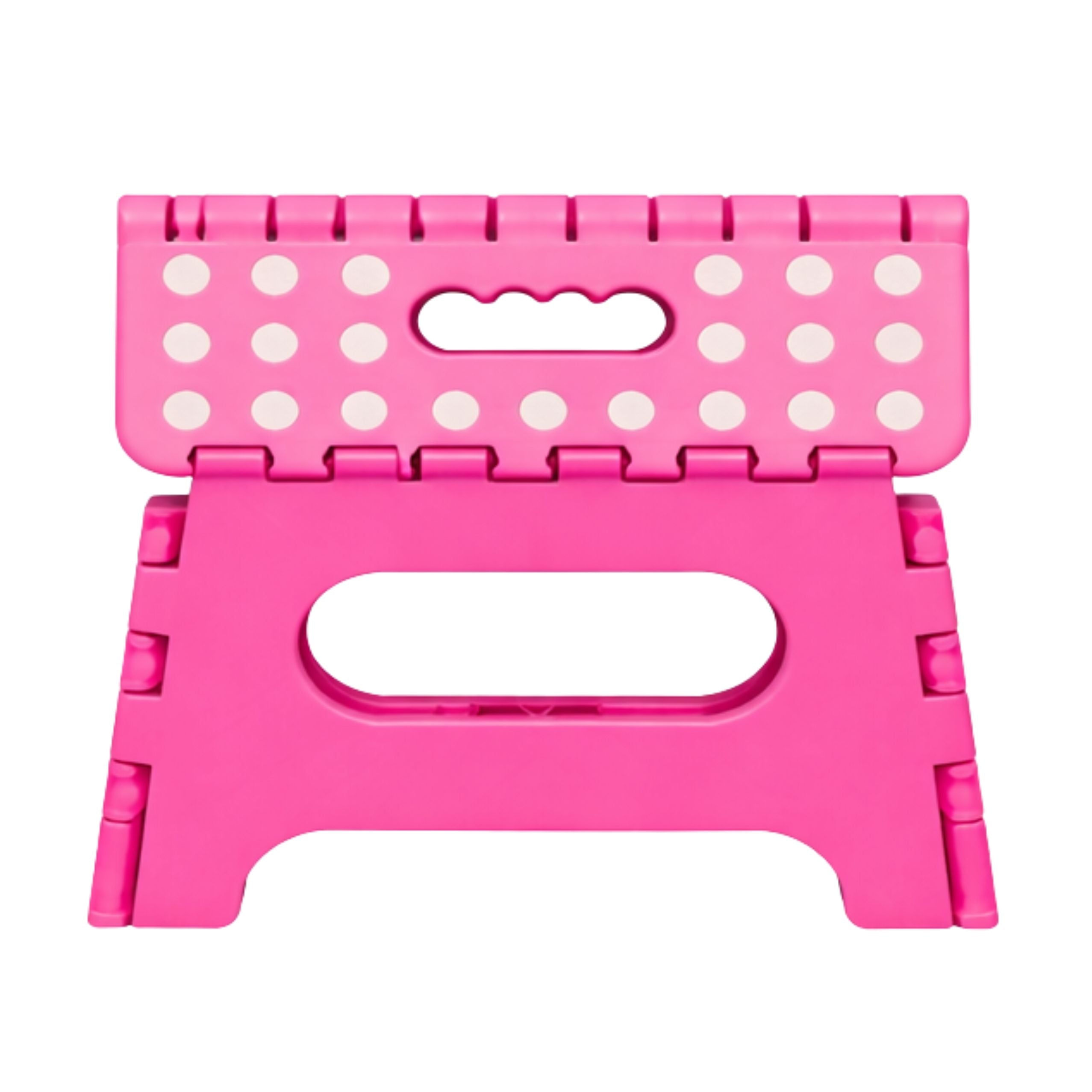 Folding Stool Footrest Step Anti-slip Pink 24 X 19 Cm