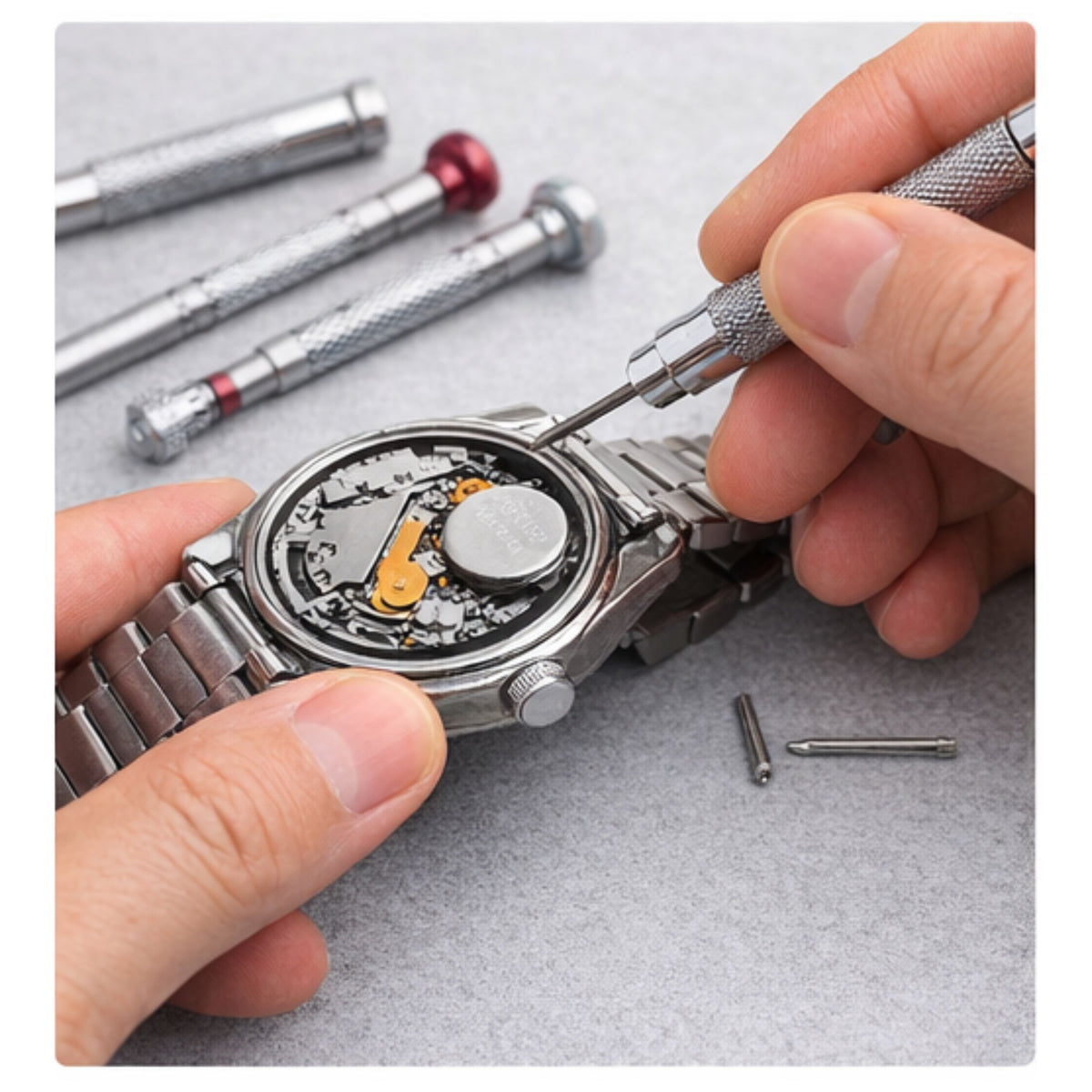 Uhrenreparaturset Profi-Werkzeugkoffer 147-tlg.
