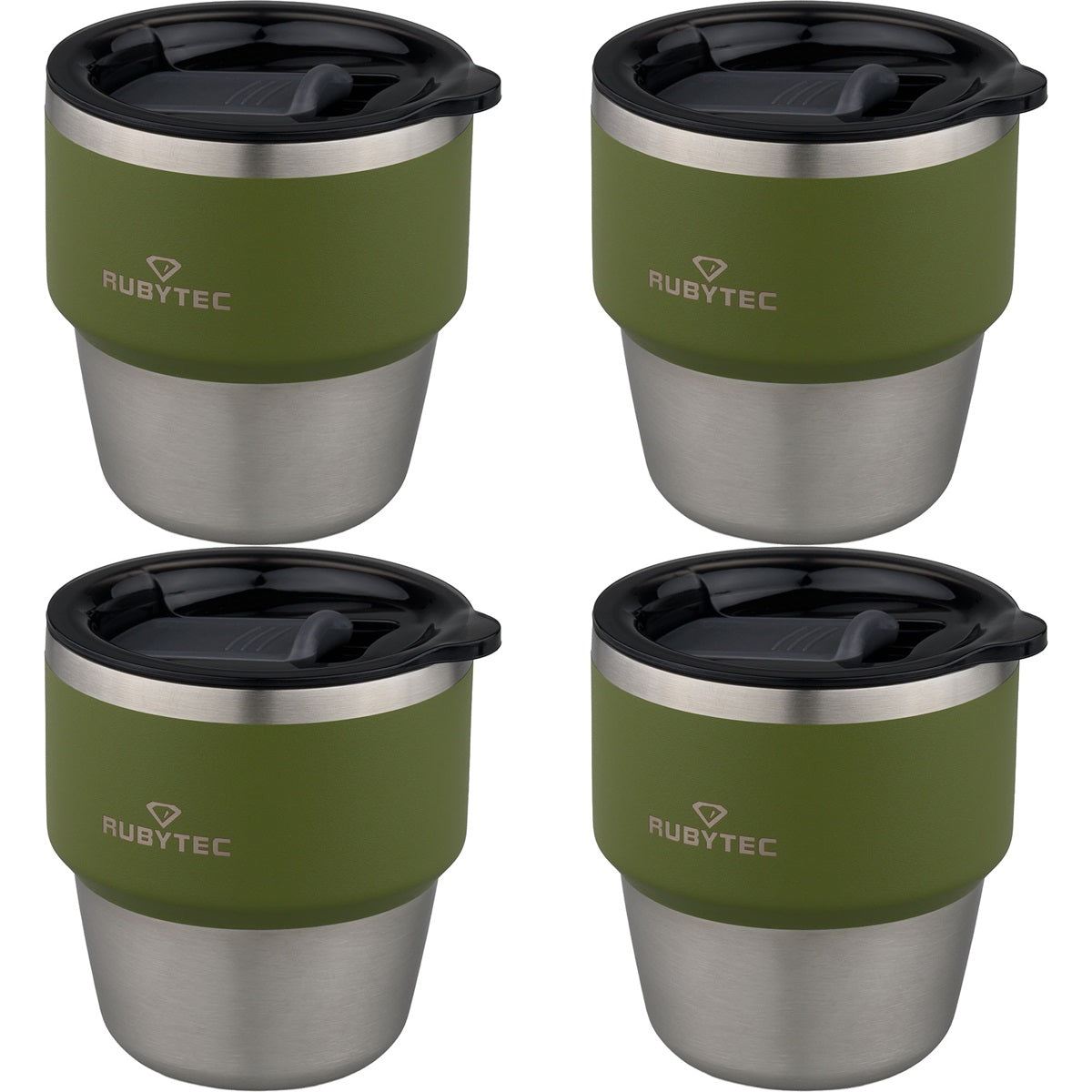 Rubytec Shira Dailyshot 0.175l Olive (4-pack)