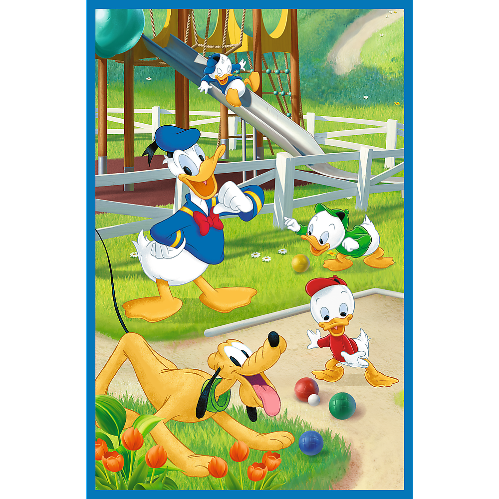 Puzzle - 3x80 - Mickey Mouse Team Trefl 34887