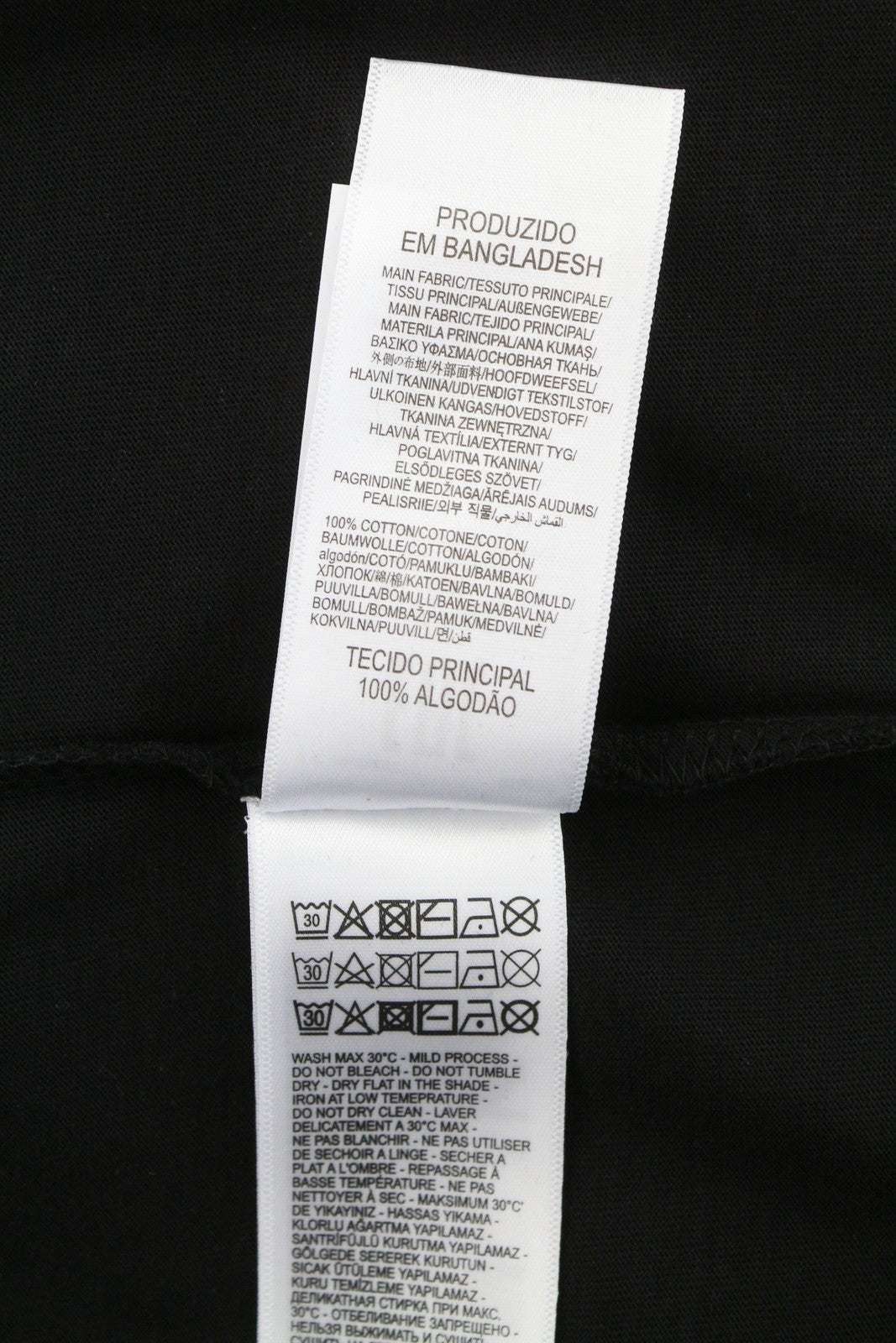 Diesel T-just 250232 Off Men T-shirtblack Cotton Tricot Short Sleeve